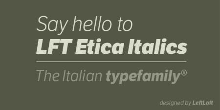 LFT Etica Italics
